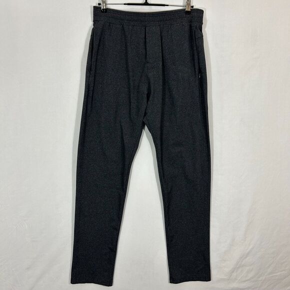 Public Rec Sweatpants Mens 34x34 Gray Measures 32x32 Elastic Waist Drawstring - Picture 1 of 13